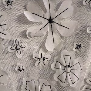 Size 10 Dress Black Kevan Hall Studio Midi